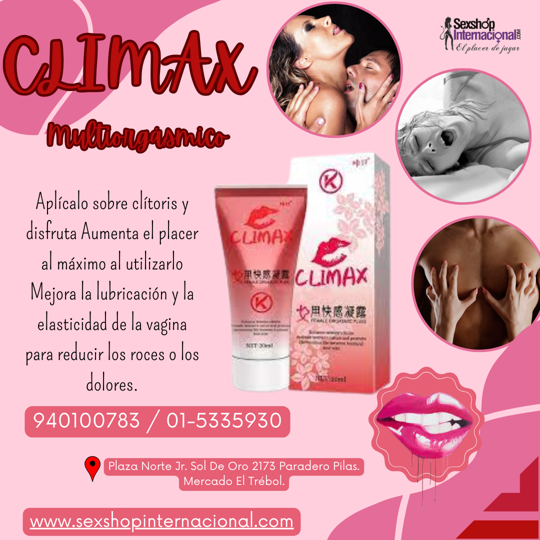 Gel de orgasmos femenino Climax